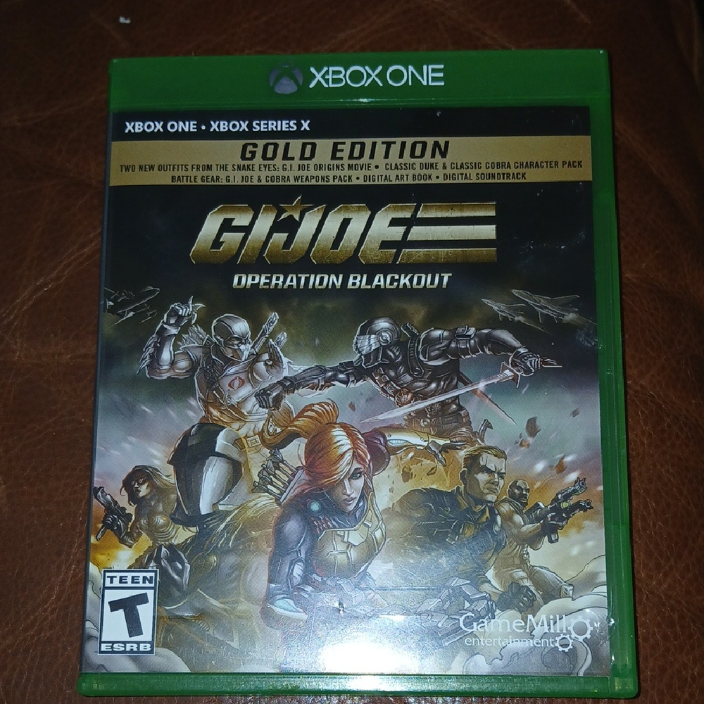XBox One GI Joe Operation Blackout Gold Edition X Box Seroes X